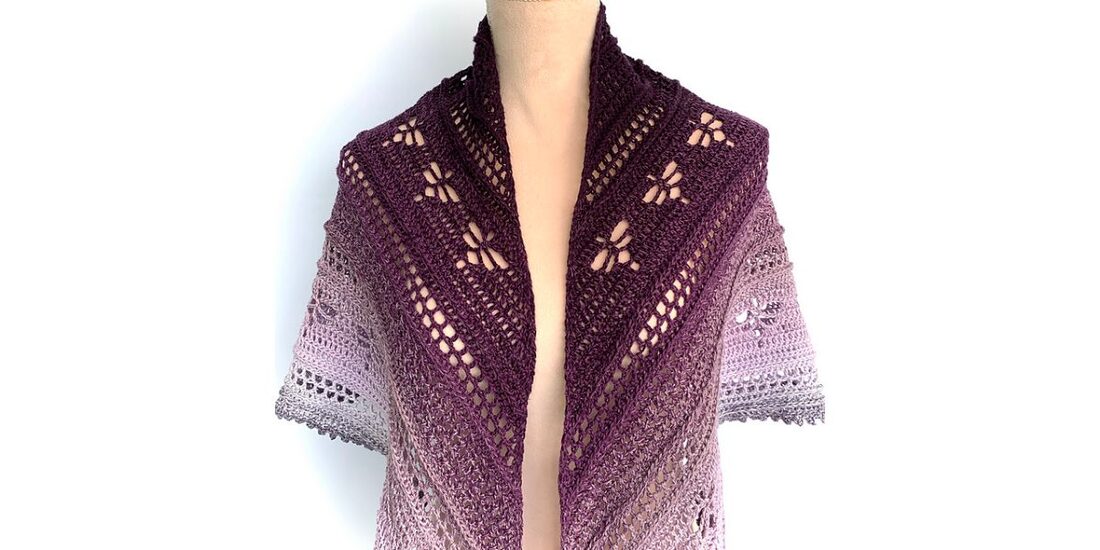 2020-05-20 Timetraveler shawl 2